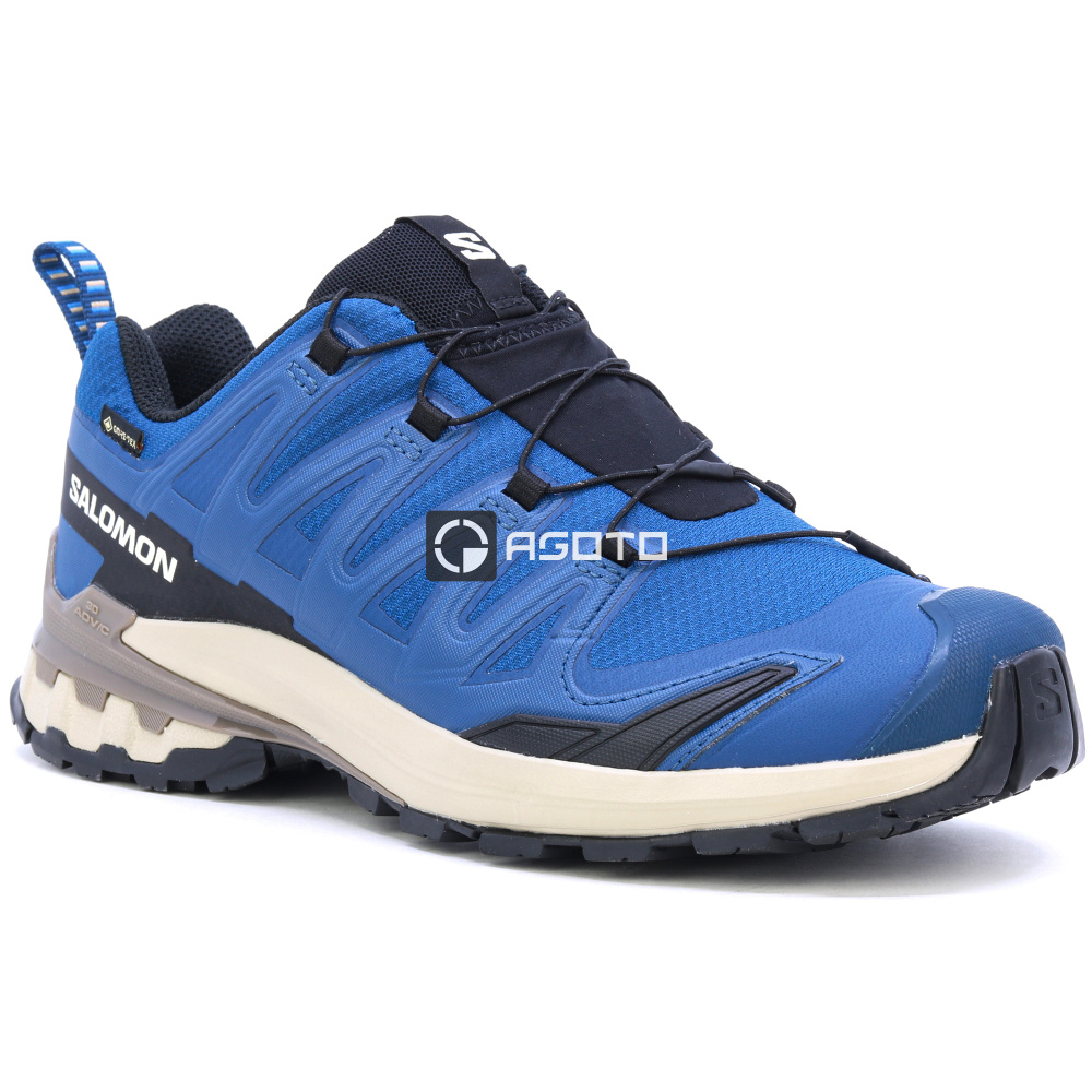 detail SALOMON XA Pro 3D V9 GTX modrá pánská outdoor obuv GORE-TEX® membrána