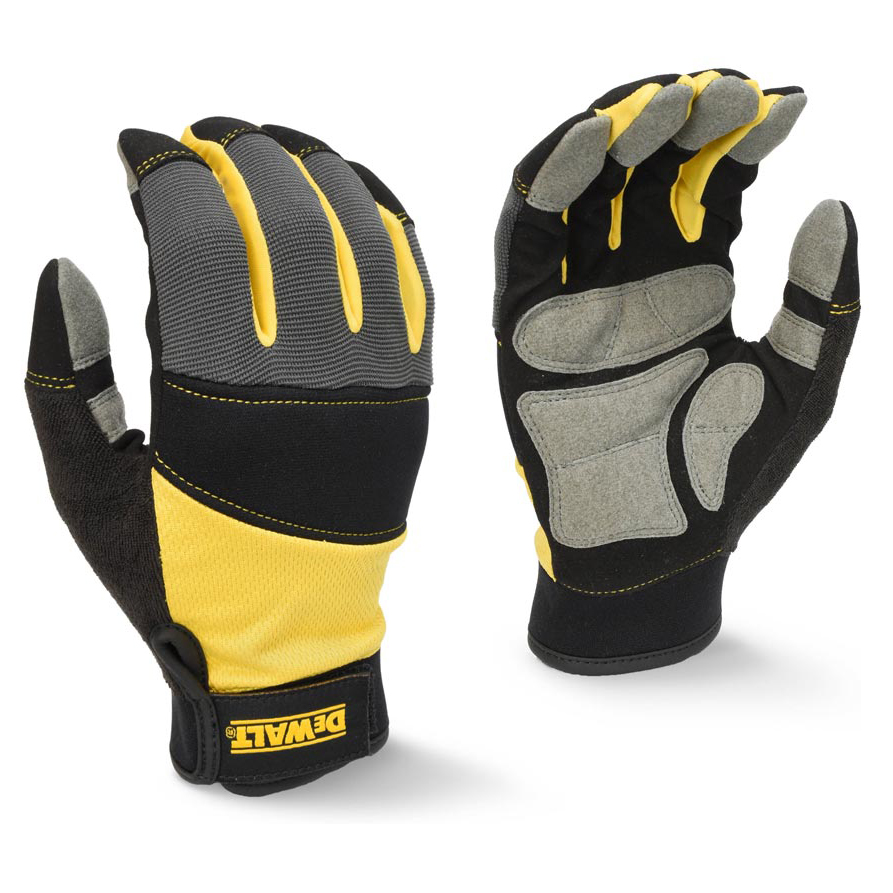 detail DEWALT ORIGINAL DPG215 Black Perfomance Glove pracovní rukavice