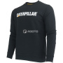 preview CATERPILLAR Midweight Crewneck černá pánská mikina