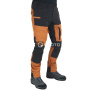 preview BLAKLADER Sweden oranžové pánské outdoor/pracovní kalhoty Stretch CORDURA®